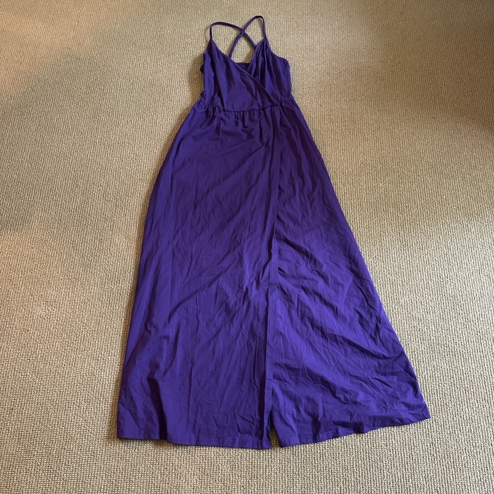 Women's Purple Maxi Dress, Size Small